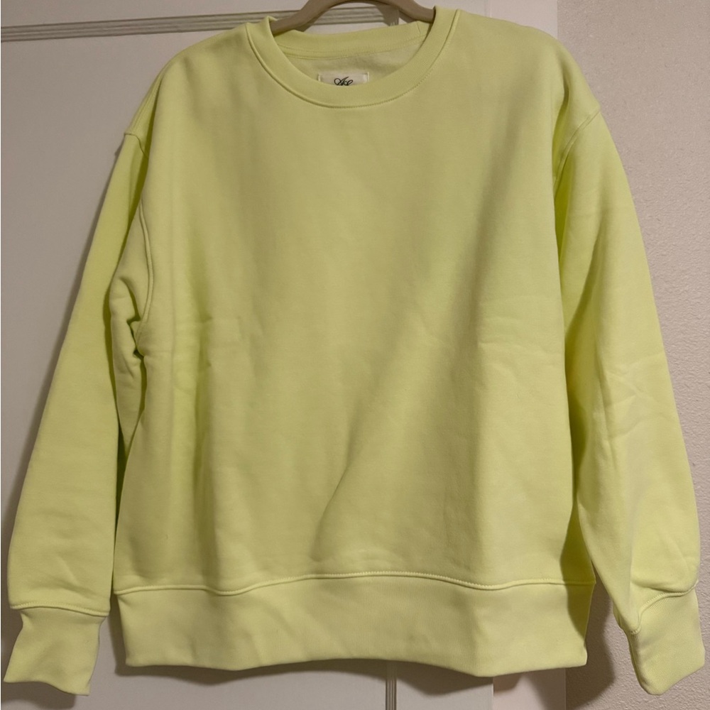 American Eagle Outfitters Light Green Crewneck
